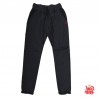 Pantalone in felpa con risvolto
